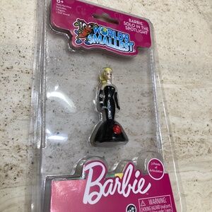 Worlds Smallest Barbie Black Evening Gala Gown